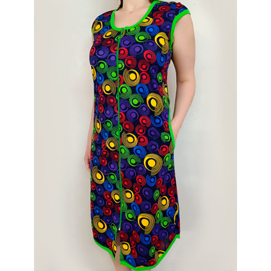 Халат жіночий на блискавці