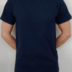 Футболка темно-синя