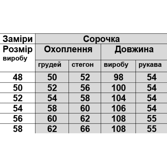 Сорочка з начосом