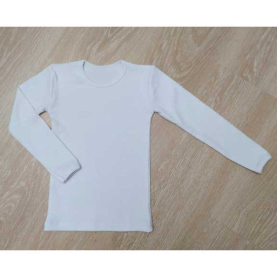 Джемпер білий рубчик