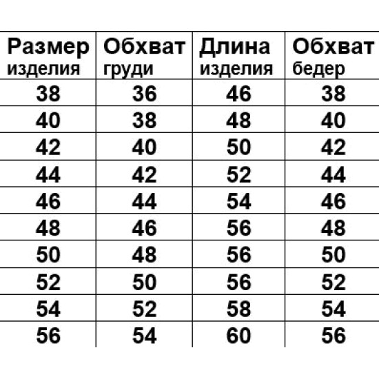 Комплект жіночий "Човник" набивка