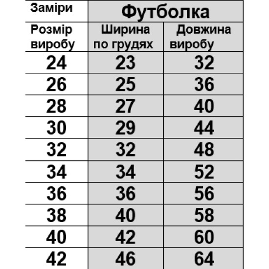 Футболка дитяча чорна