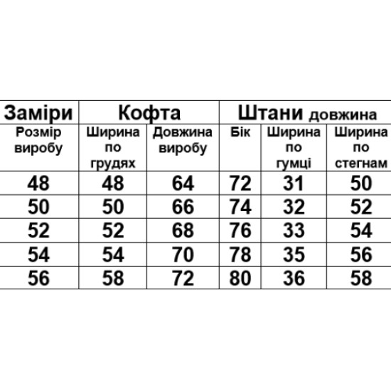 Комплект жіночий домашній