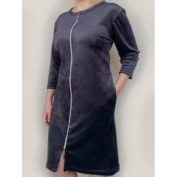 Халат велюровий