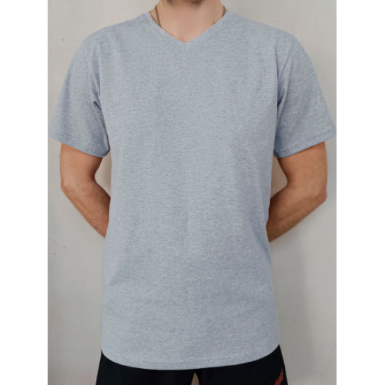 Футболка чоловіча сірий-меланж