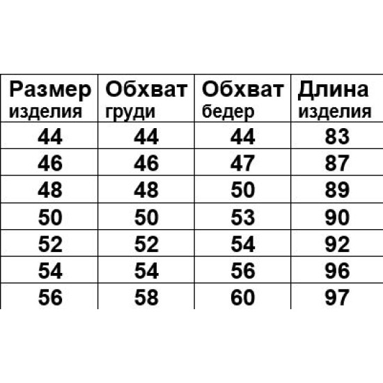 Туніка однотонна з накатом